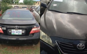 Black Toyota (muscle)Camry 2008 Model