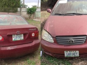 Toyota Corolla Red color