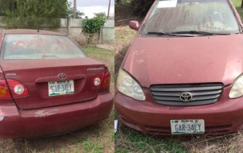 Toyota Corolla Red color