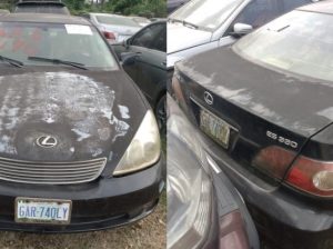 LEXUS ES330 2005 Model black color