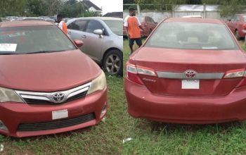 RED Toyota Camry 2013 Model